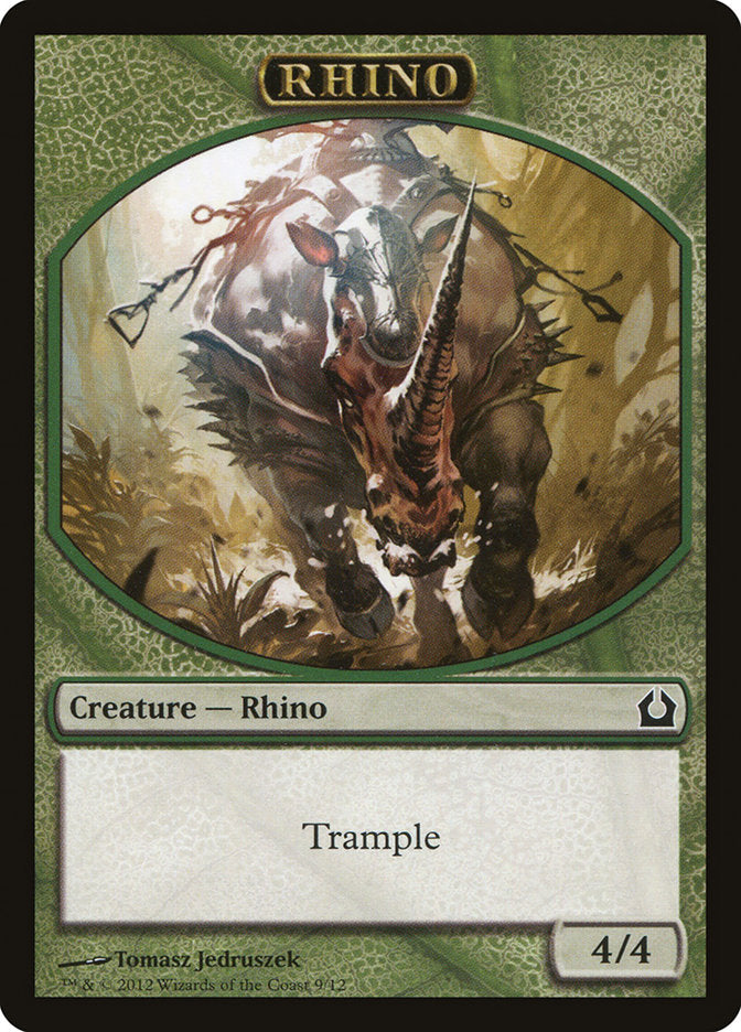 Rhino [Return to Ravnica Tokens] | Nerdhalla Games