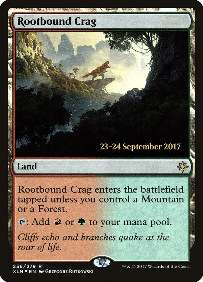 Rootbound Crag  [Ixalan Prerelease Promos] | Nerdhalla Games