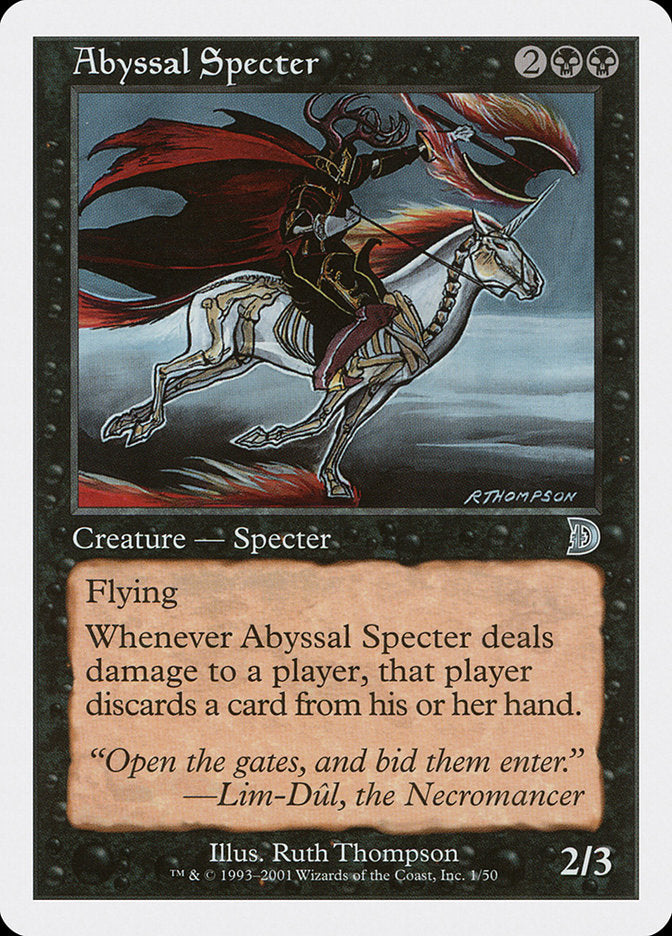 Abyssal Specter [Deckmasters] | Nerdhalla Games