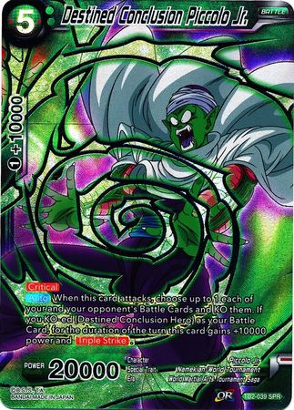 Destined Conclusion Piccolo Jr. (SPR) [TB2-039] | Nerdhalla Games