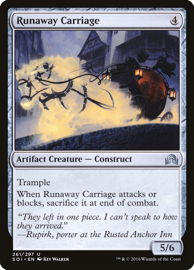 Runaway Carriage [Shadows over Innistrad] | Nerdhalla Games