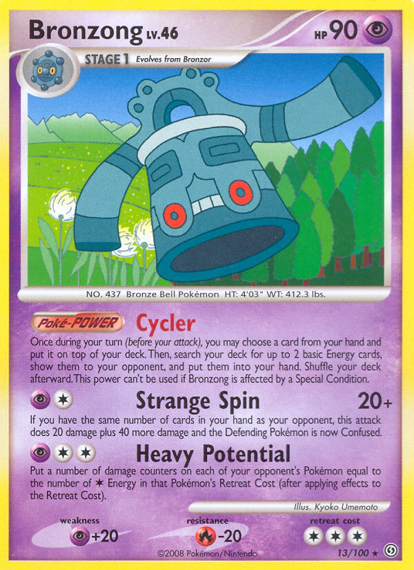 Bronzong (13/100) [Diamond & Pearl: Stormfront] | Nerdhalla Games