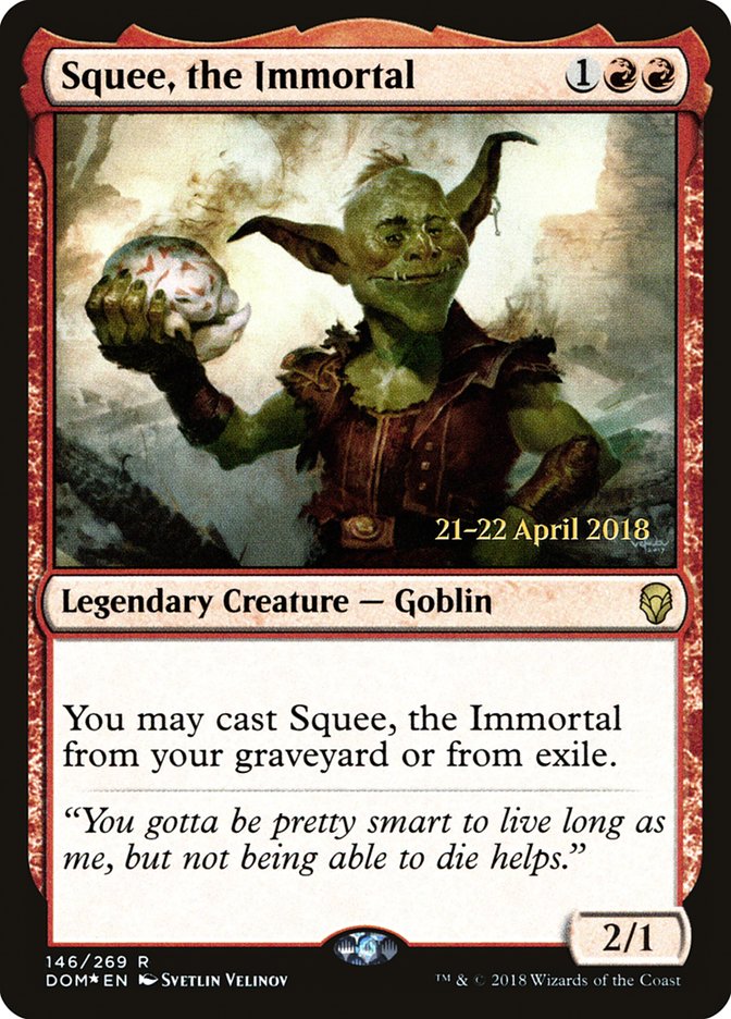 Squee, the Immortal  [Dominaria Prerelease Promos] | Nerdhalla Games