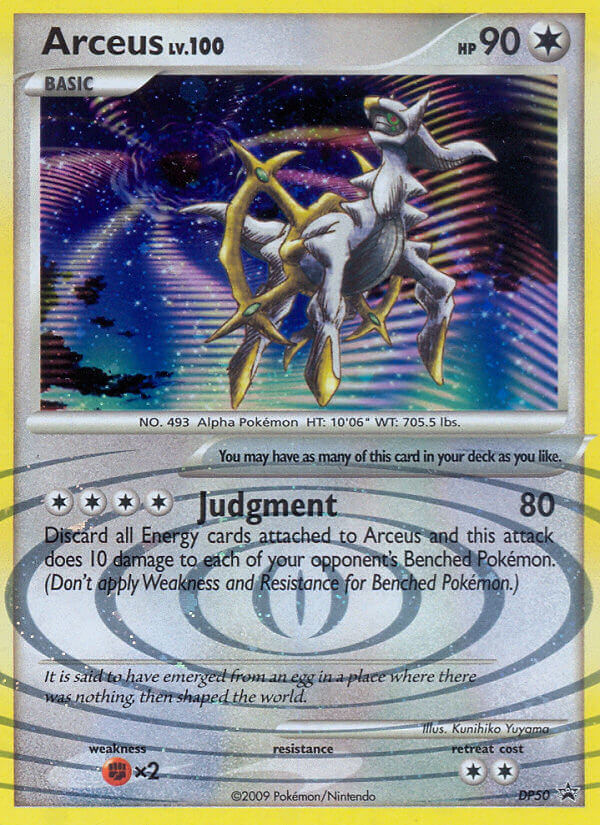 Arceus (DP50) [Diamond & Pearl: Black Star Promos] | Nerdhalla Games