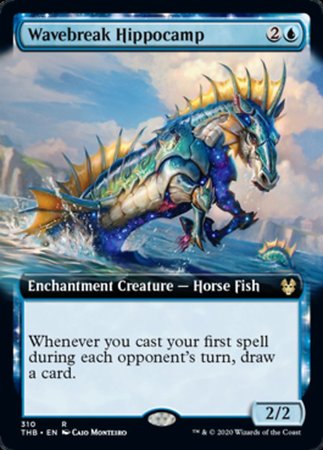 Wavebreak Hippocamp (Extended Art) [Theros Beyond Death] | Nerdhalla Games