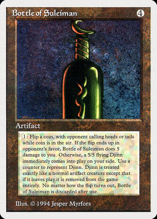 Bottle of Suleiman [Summer Magic / Edgar] | Nerdhalla Games