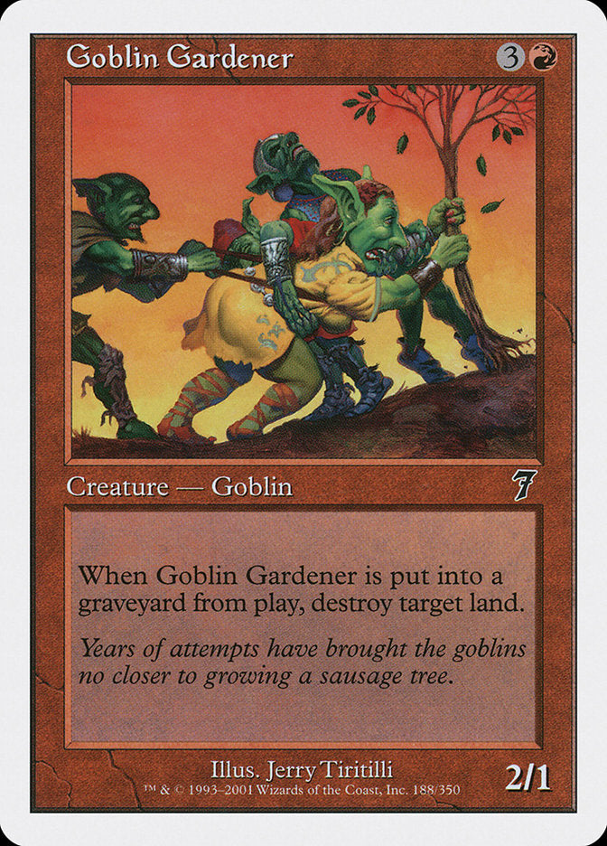 Goblin Gardener [Seventh Edition] | Nerdhalla Games