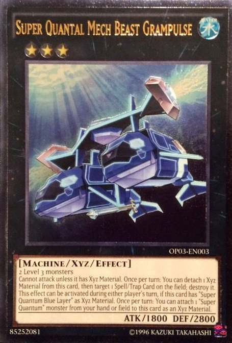 Super Quantal Mech Beast Grampulse [OP03-EN003] Ultimate Rare | Nerdhalla Games