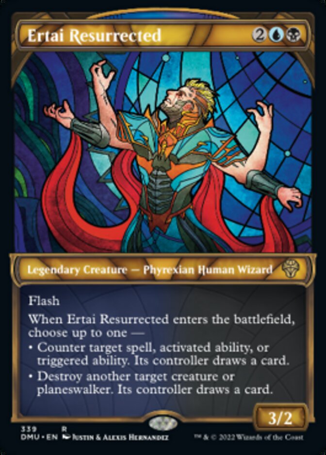 Ertai Resurrected (Showcase Textured) [Dominaria United] | Nerdhalla Games