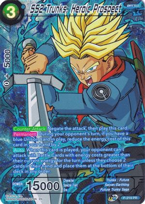 SS2 Trunks, Heroic Prospect (P-219) [Collector's Selection Vol. 2] | Nerdhalla Games