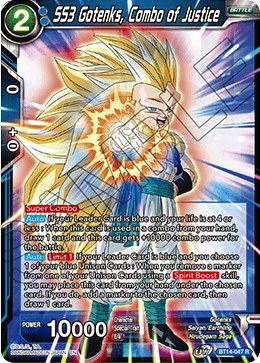 SS3 Gotenks, Combo of Justice (BT14-047) [Cross Spirits] | Nerdhalla Games