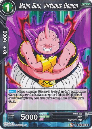 Majin Buu, Virtuous Demon [BT9-084] | Nerdhalla Games