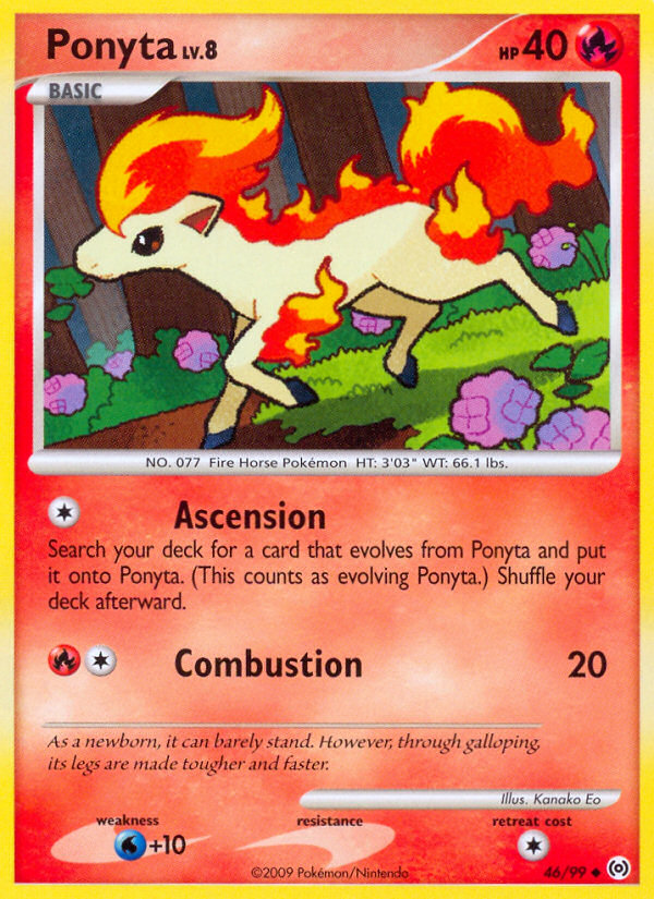 Ponyta (46/99) [Platinum: Arceus] | Nerdhalla Games