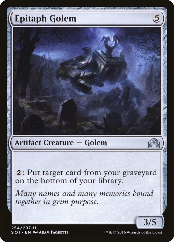 Epitaph Golem [Shadows over Innistrad] | Nerdhalla Games