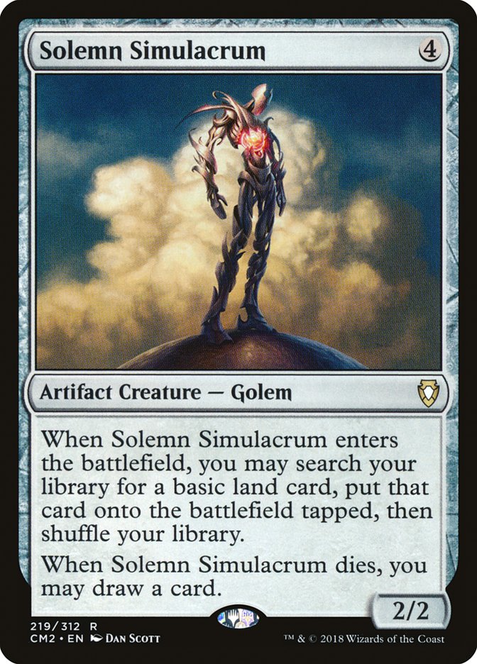 Solemn Simulacrum (219/312) [Commander Anthology Volume II] | Nerdhalla Games