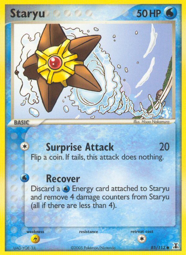 Staryu (85/113) [EX: Delta Species] | Nerdhalla Games