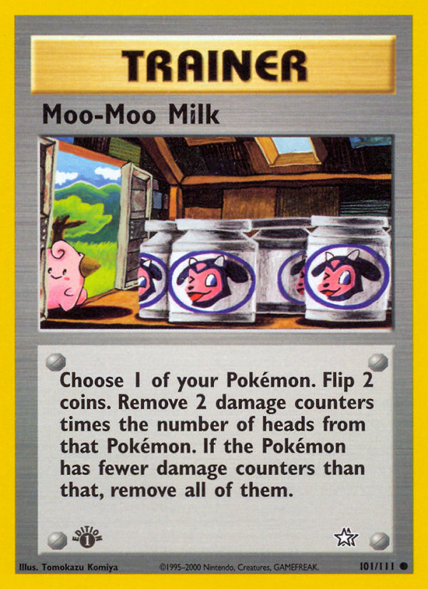 Moo-Moo Milk (101/111) [Neo Genesis 1st Edition] | Nerdhalla Games