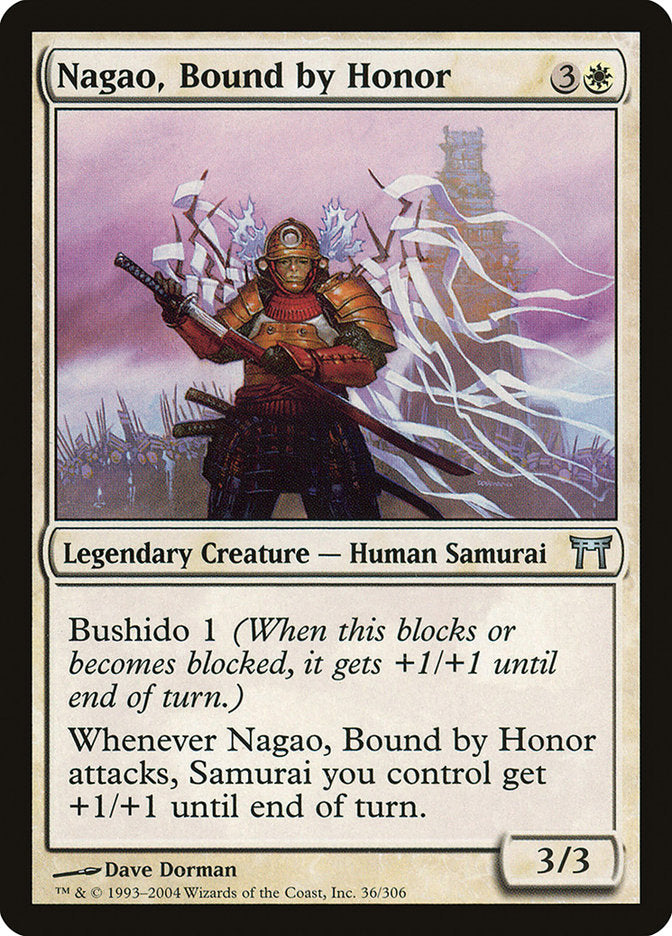 Nagao, Bound by Honor [Champions of Kamigawa] | Nerdhalla Games