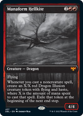 Manaform Hellkite [Innistrad: Double Feature] | Nerdhalla Games