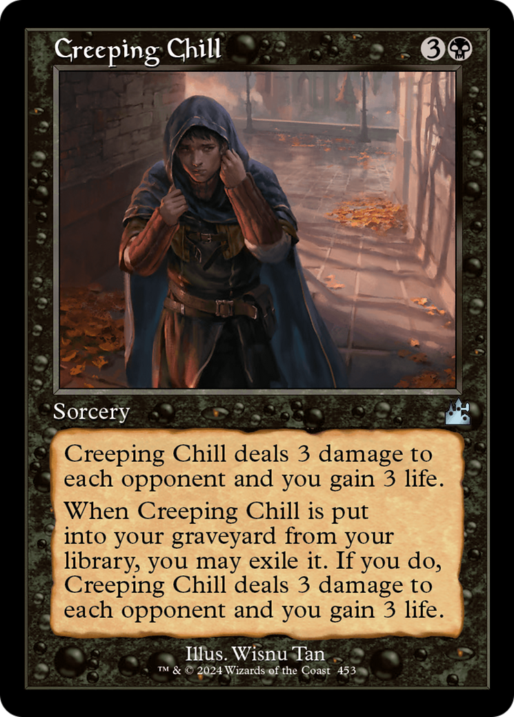 Creeping Chill (Retro Frame) [Ravnica Remastered] | Nerdhalla Games