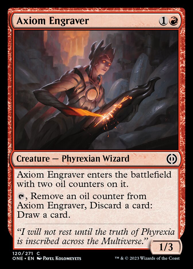 Axiom Engraver [Phyrexia: All Will Be One] | Nerdhalla Games