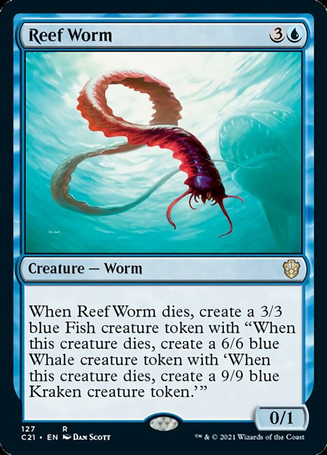 Reef Worm [Commander 2021] | Nerdhalla Games