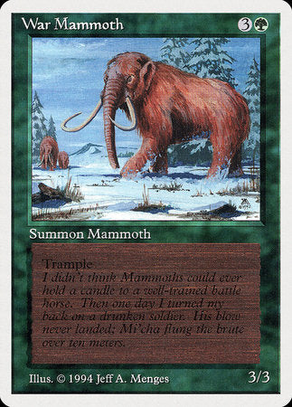 War Mammoth [Summer Magic / Edgar] | Nerdhalla Games