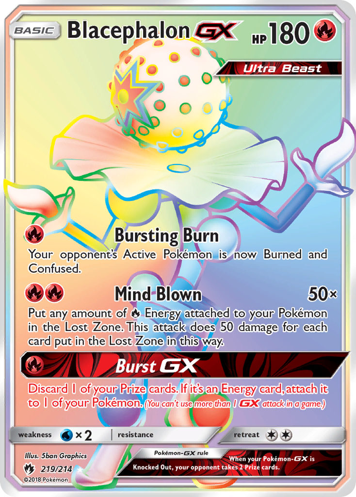 Blacephalon GX (219/214) [Sun & Moon: Lost Thunder] | Nerdhalla Games