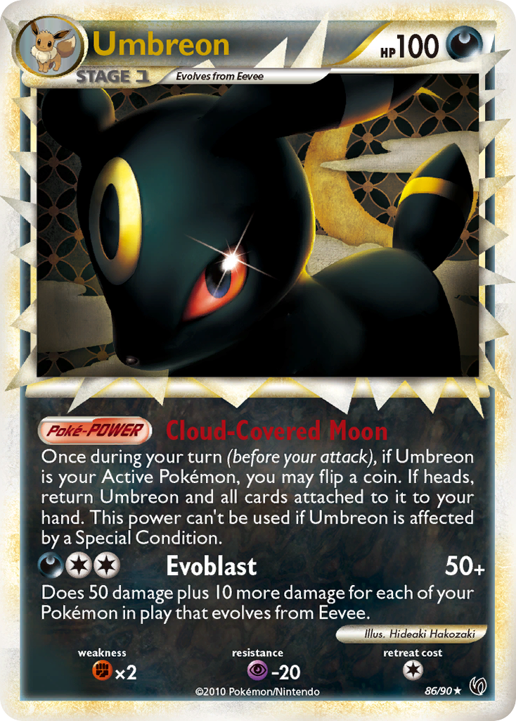 Umbreon (86/90) [HeartGold & SoulSilver: Undaunted] | Nerdhalla Games