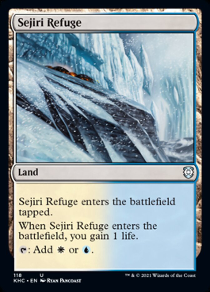 Sejiri Refuge [Kaldheim Commander] | Nerdhalla Games