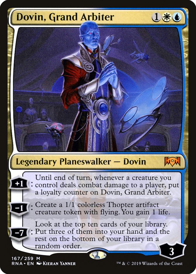 Dovin, Grand Arbiter [Ravnica Allegiance] | Nerdhalla Games