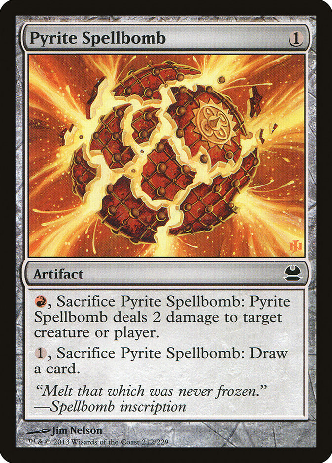 Pyrite Spellbomb [Modern Masters] | Nerdhalla Games