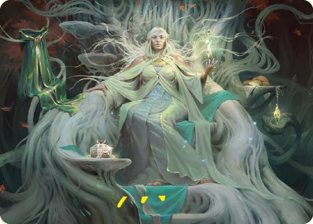 Galadriel, Gift-Giver Art Card [The Lord of the Rings: Tales of Middle-earth Art Series] | Nerdhalla Games