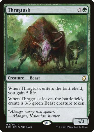 Thragtusk [Commander 2019] | Nerdhalla Games