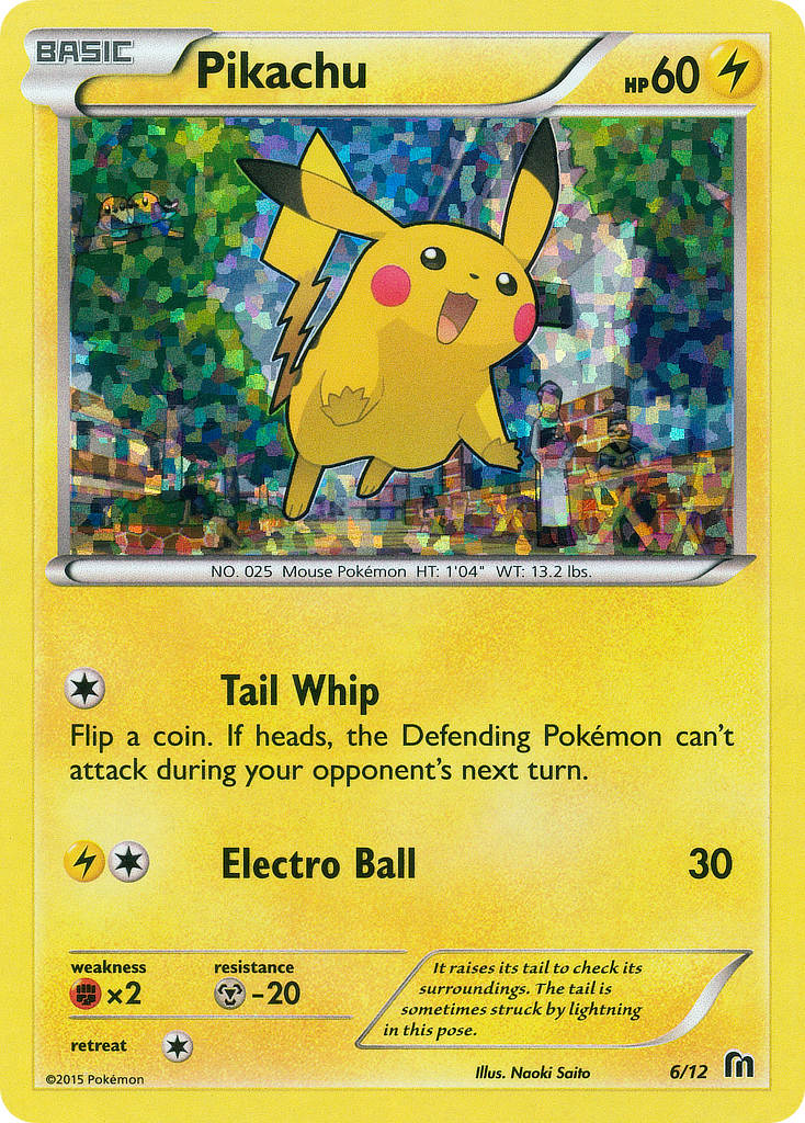 Pikachu (6/12) [McDonald's Promos: 2015 Collection] | Nerdhalla Games