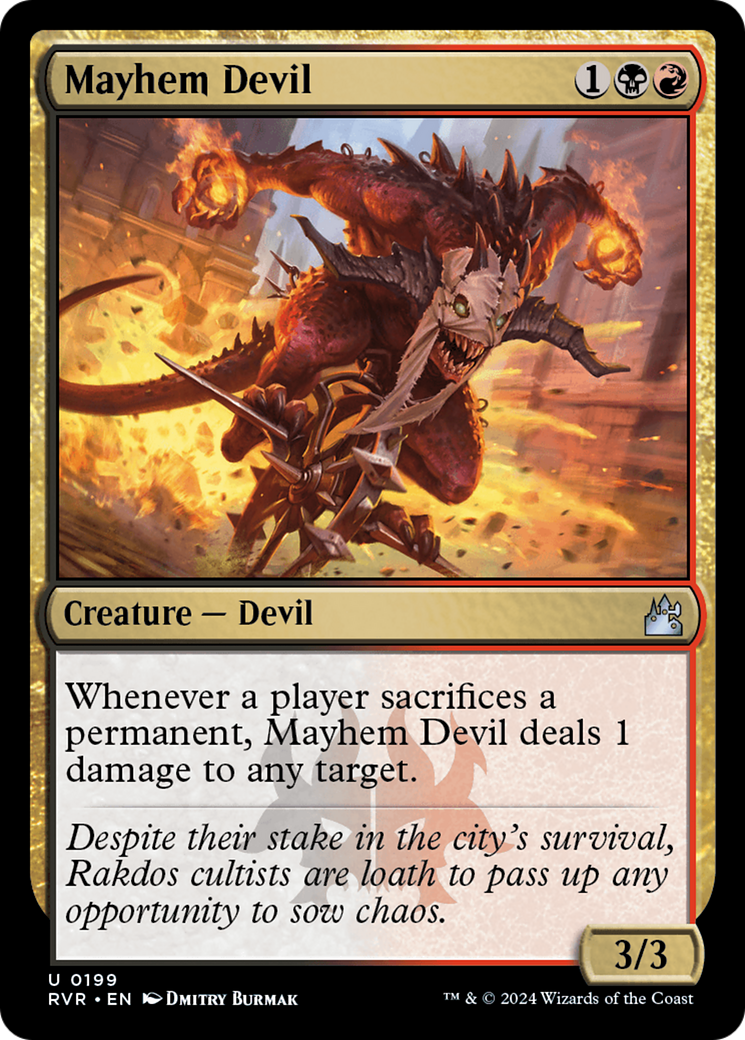 Mayhem Devil [Ravnica Remastered] | Nerdhalla Games