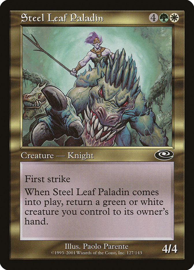 Steel Leaf Paladin [Planeshift] | Nerdhalla Games