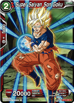 Super Saiyan Son Goku (BT14-006) (BT14-006) [Cross Spirits] | Nerdhalla Games