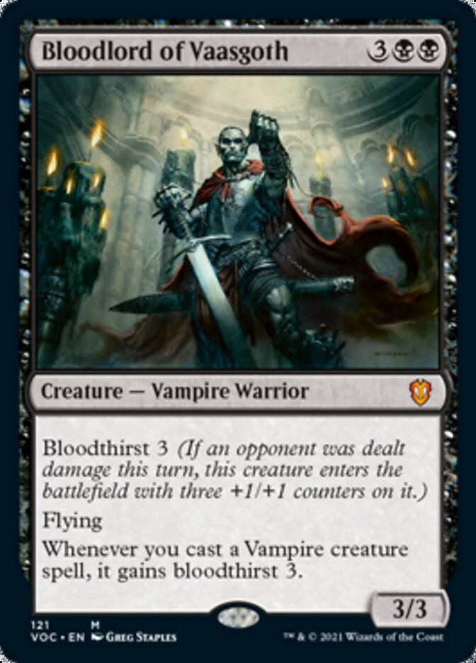 Bloodlord of Vaasgoth [Innistrad: Crimson Vow Commander] | Nerdhalla Games