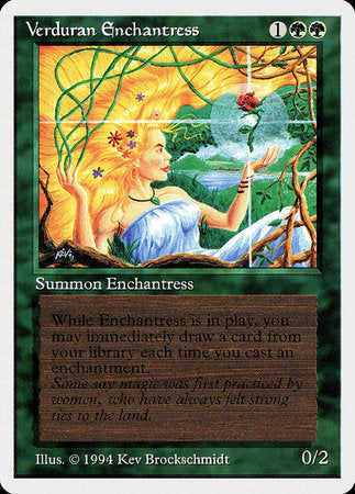 Verduran Enchantress [Summer Magic / Edgar] | Nerdhalla Games