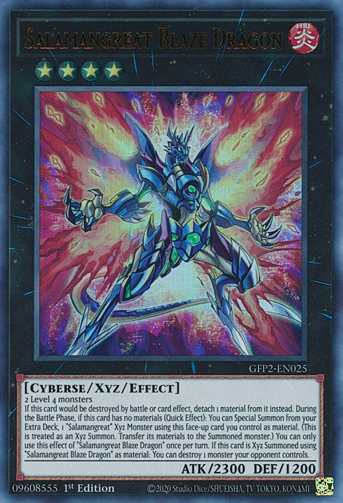 Salamangreat Blaze Dragon [GFP2-EN025] Ultra Rare | Nerdhalla Games