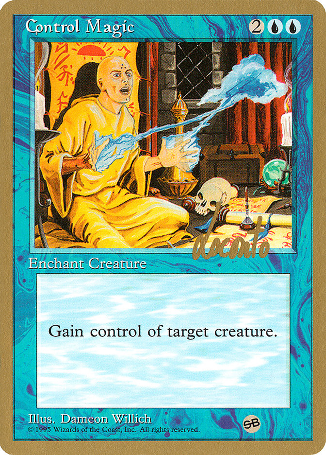 Control Magic (Michael Loconto) (SB) [Pro Tour Collector Set] | Nerdhalla Games