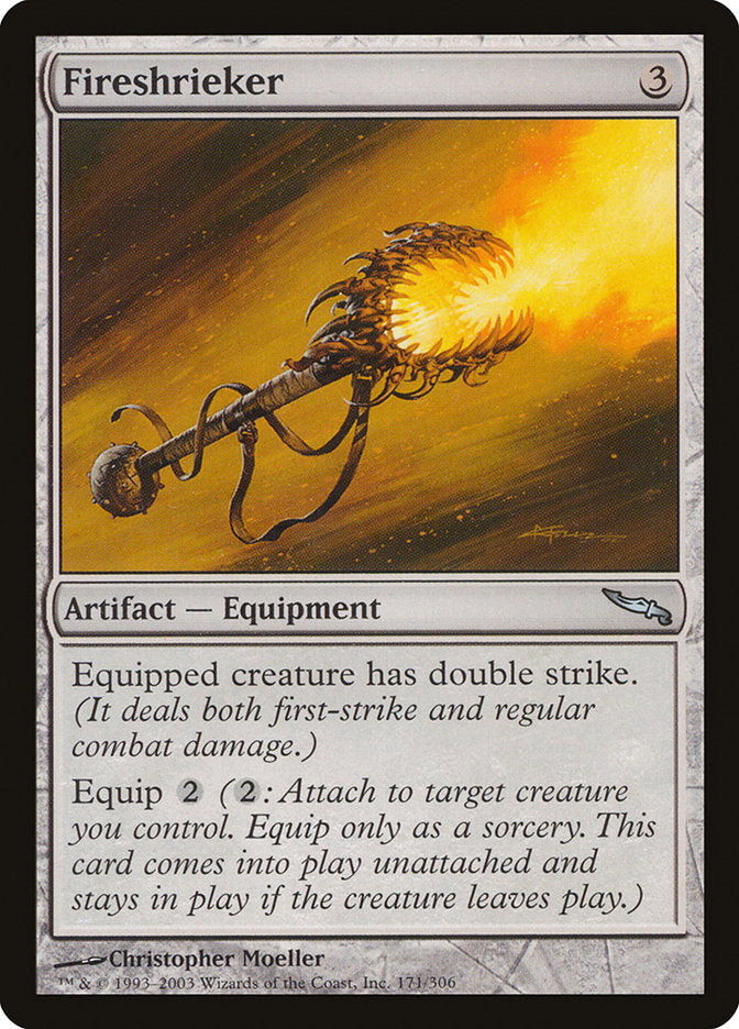 Fireshrieker [Mirrodin] | Nerdhalla Games