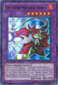 Evil HERO Infernal Sniper [LCGX-EN071] Ultra Rare | Nerdhalla Games