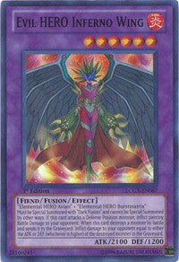 Evil HERO Inferno Wing [LCGX-EN067] Super Rare | Nerdhalla Games