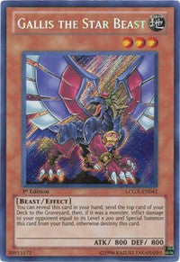 Gallis the Star Beast [LCGX-EN041] Secret Rare | Nerdhalla Games