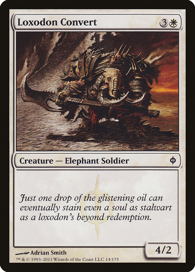 Loxodon Convert [New Phyrexia] | Nerdhalla Games