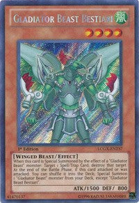 Gladiator Beast Bestiari [LCGX-EN237] Secret Rare | Nerdhalla Games