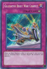 Gladiator Beast War Chariot [LCGX-EN266] Secret Rare | Nerdhalla Games