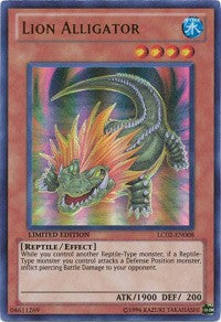 Lion Alligator [LC02-EN008] Ultra Rare | Nerdhalla Games